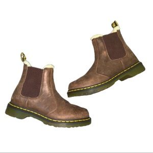 2976 Lenore Faux Fur Lined Chelsea Boots